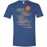 T-Shirts Heather Royal / X-Small Rivers Life Men's Semi-Fitted Softstyle