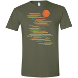 T-Shirts Military Green / S Rivers Life Men's Semi-Fitted Softstyle