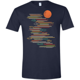 T-Shirts Navy / X-Small Rivers Life Men's Semi-Fitted Softstyle