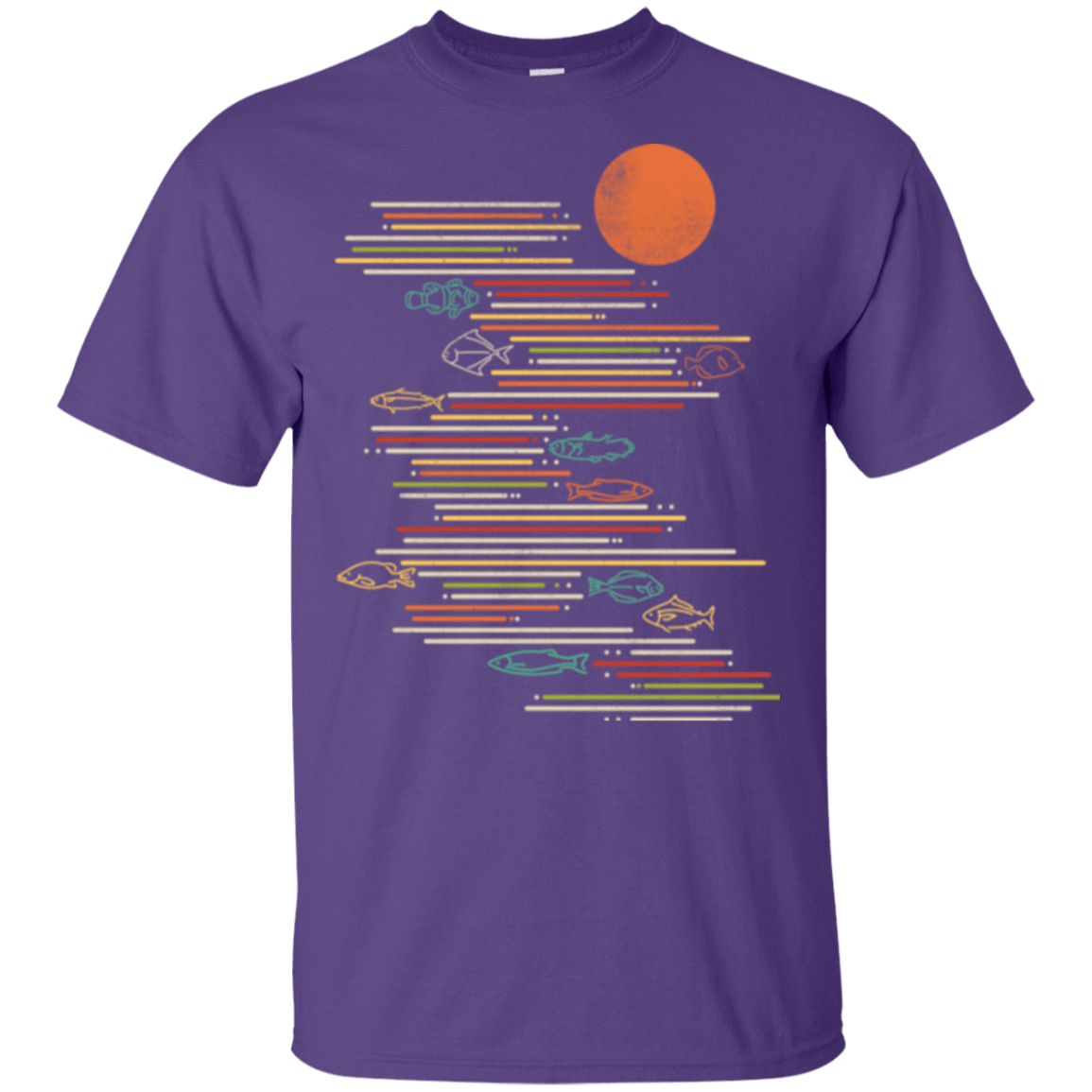 T-Shirts Purple / S Rivers Life T-Shirt