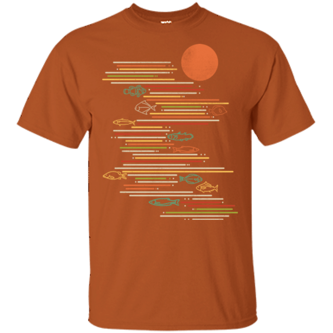 T-Shirts Texas Orange / S Rivers Life T-Shirt