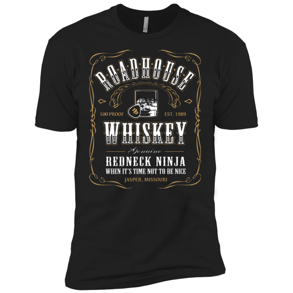 Road House Whiskey Men's Premium T-Shirt