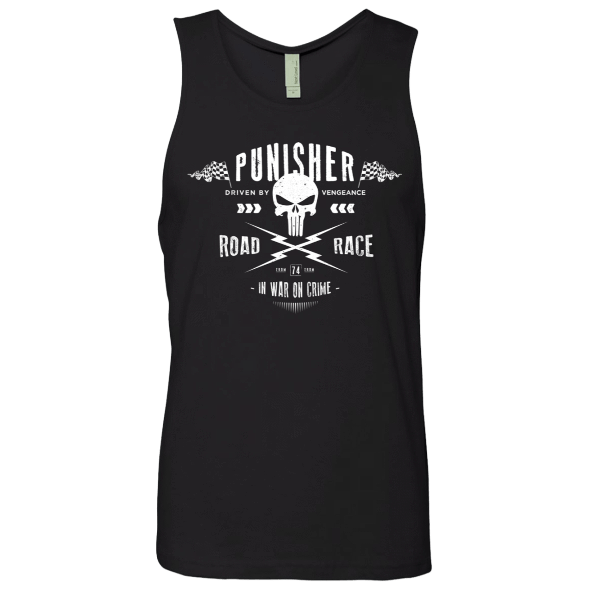 T-Shirts Black / S Road Race Men's Premium Tank Top