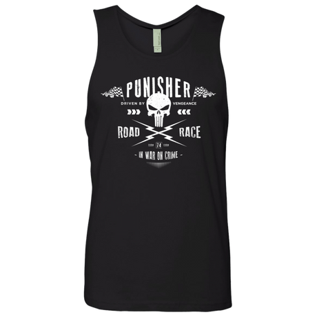 T-Shirts Black / S Road Race Men's Premium Tank Top