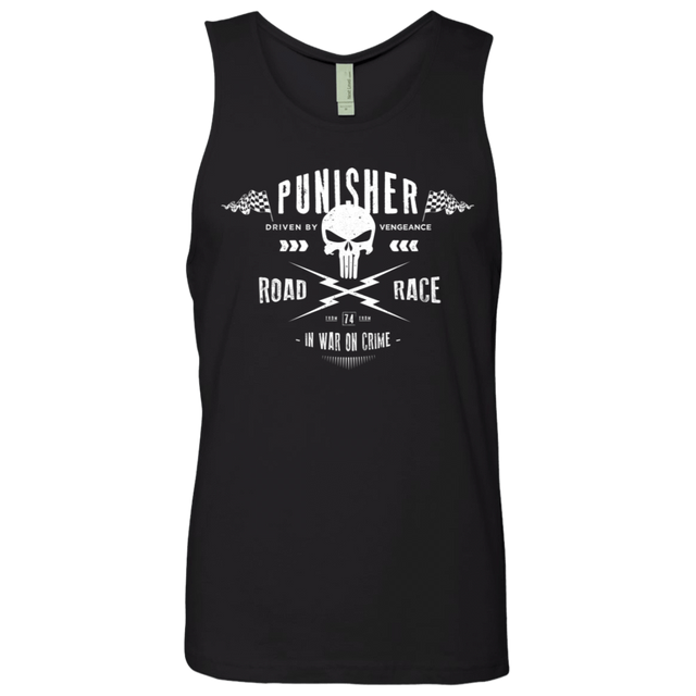 T-Shirts Black / S Road Race Men's Premium Tank Top