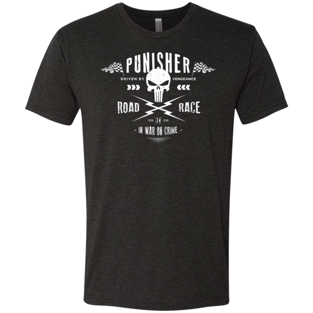 T-Shirts Vintage Black / S Road Race Men's Triblend T-Shirt