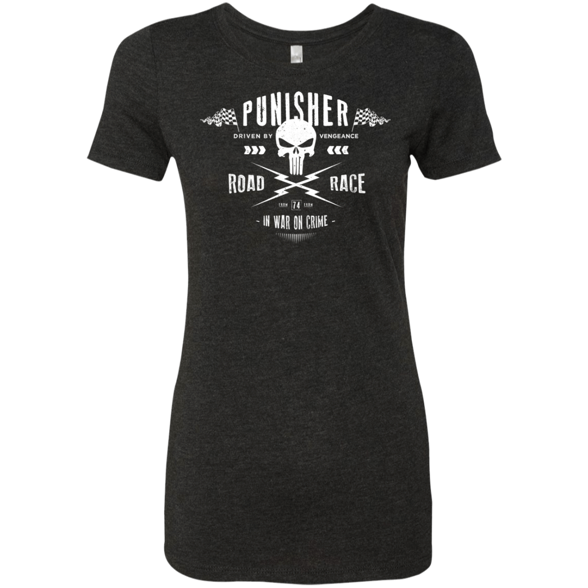 T-Shirts Vintage Black / S Road Race Women's Triblend T-Shirt