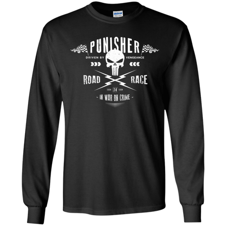 T-Shirts Black / YS Road Race Youth Long Sleeve T-Shirt