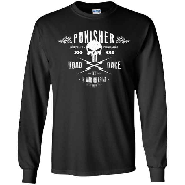 T-Shirts Black / YS Road Race Youth Long Sleeve T-Shirt