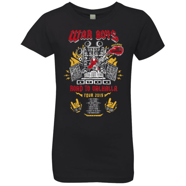 T-Shirts Black / YXS Road to Valhalla Tour Girls Premium T-Shirt