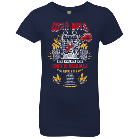 T-Shirts Midnight Navy / YXS Road to Valhalla Tour Girls Premium T-Shirt