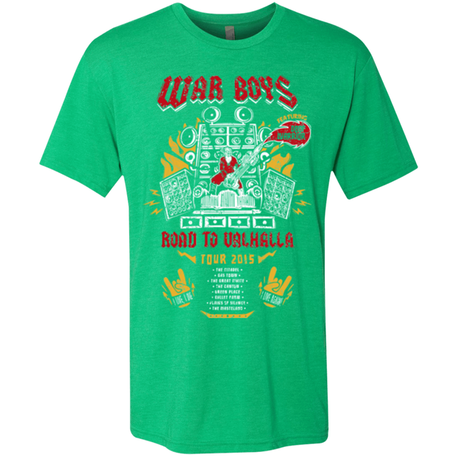 T-Shirts Envy / Small Road to Valhalla Tour Men's Triblend T-Shirt