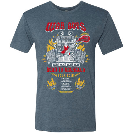 T-Shirts Indigo / Small Road to Valhalla Tour Men's Triblend T-Shirt