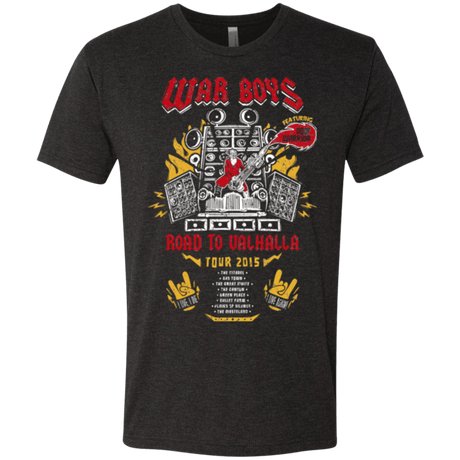 T-Shirts Vintage Black / Small Road to Valhalla Tour Men's Triblend T-Shirt