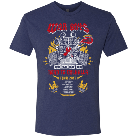 T-Shirts Vintage Navy / Small Road to Valhalla Tour Men's Triblend T-Shirt