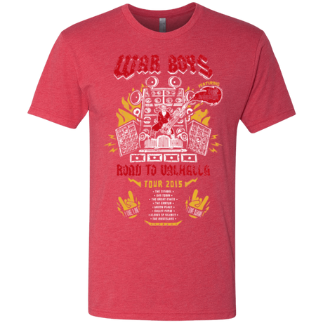 T-Shirts Vintage Red / Small Road to Valhalla Tour Men's Triblend T-Shirt
