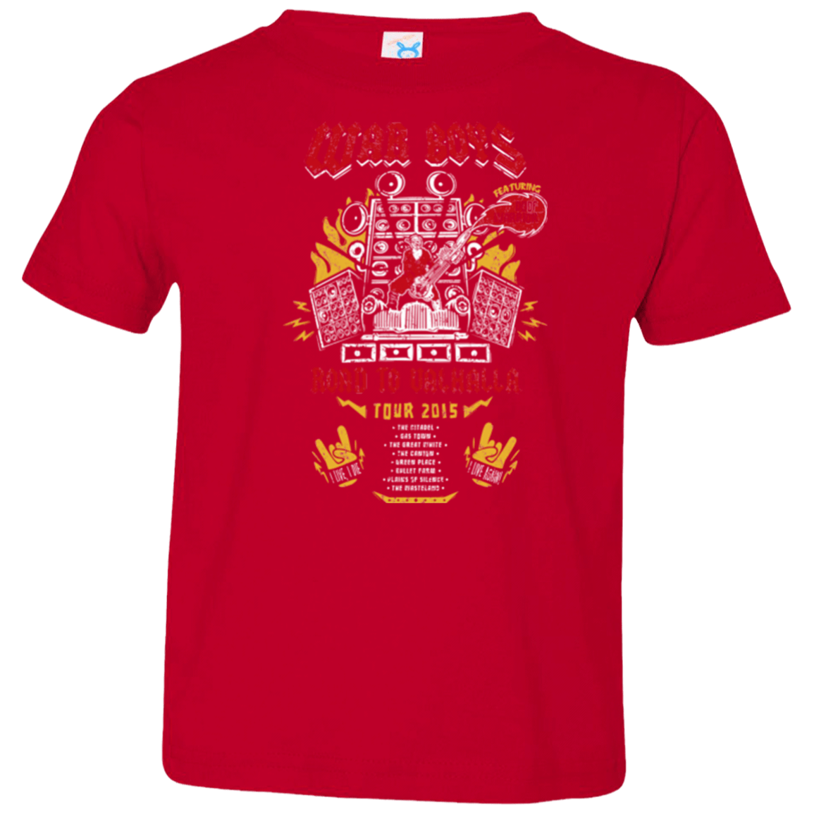 T-Shirts Red / 2T Road to Valhalla Tour Toddler Premium T-Shirt