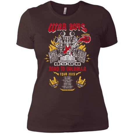 T-Shirts Dark Chocolate / X-Small Road to Valhalla Tour Women's Premium T-Shirt