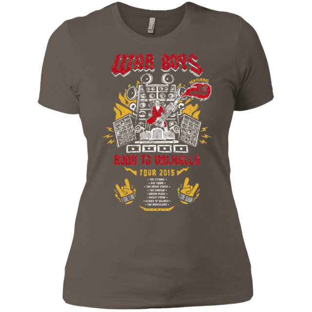 T-Shirts Warm Grey / X-Small Road to Valhalla Tour Women's Premium T-Shirt