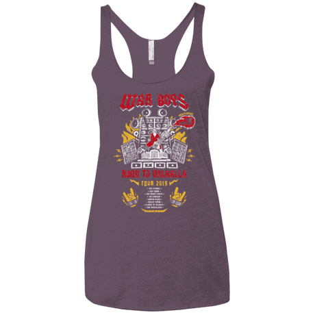 T-Shirts Vintage Purple / X-Small Road to Valhalla Tour Women's Triblend Racerback Tank