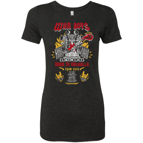 T-Shirts Vintage Black / Small Road to Valhalla Tour Women's Triblend T-Shirt