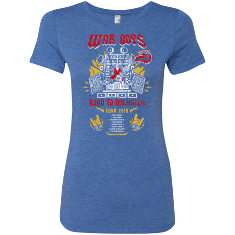T-Shirts Vintage Royal / Small Road to Valhalla Tour Women's Triblend T-Shirt