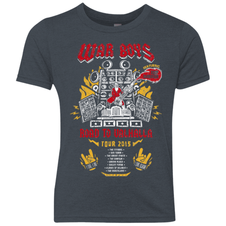 T-Shirts Vintage Navy / YXS Road to Valhalla Tour Youth Triblend T-Shirt