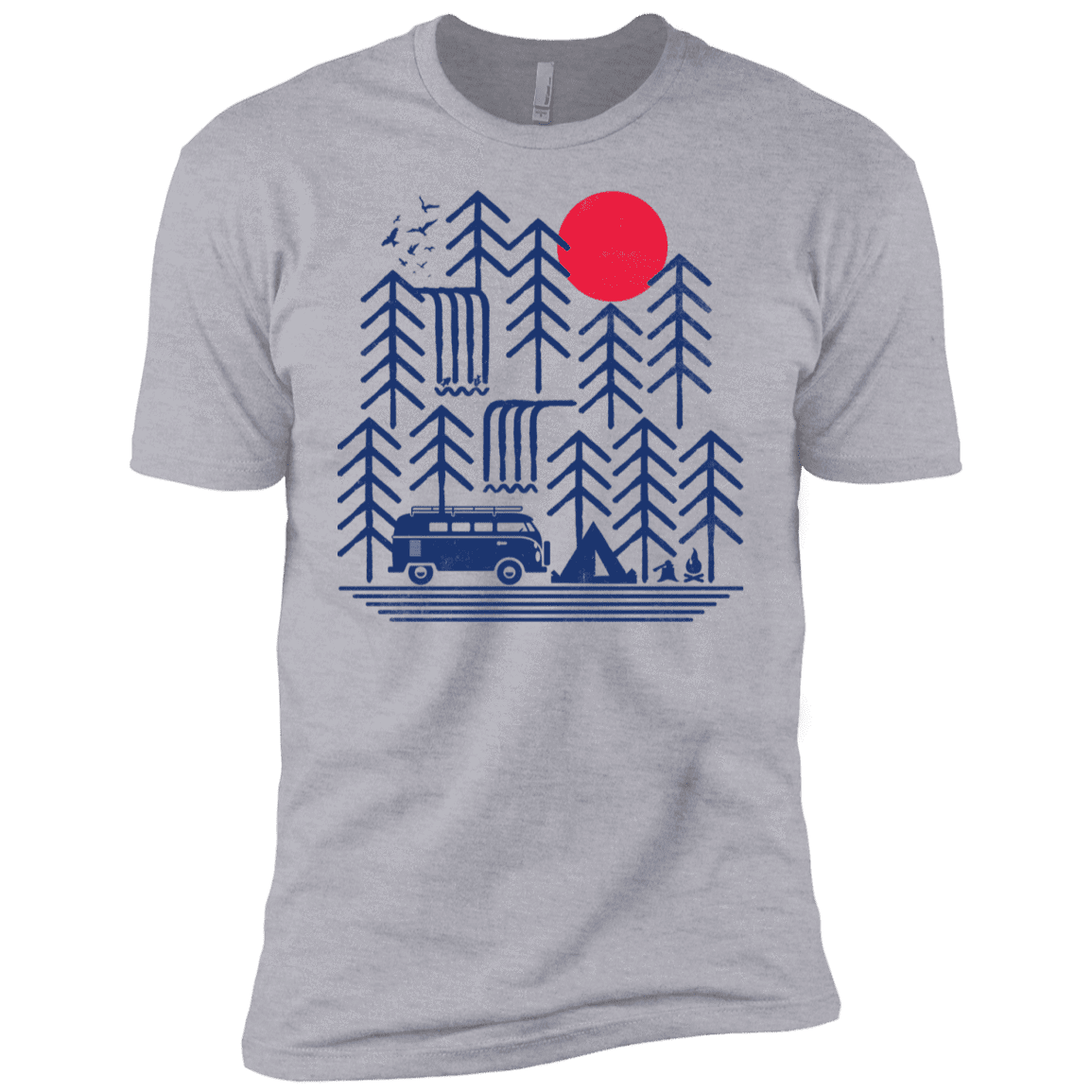 T-Shirts Heather Grey / YXS Road Trip Days Boys Premium T-Shirt