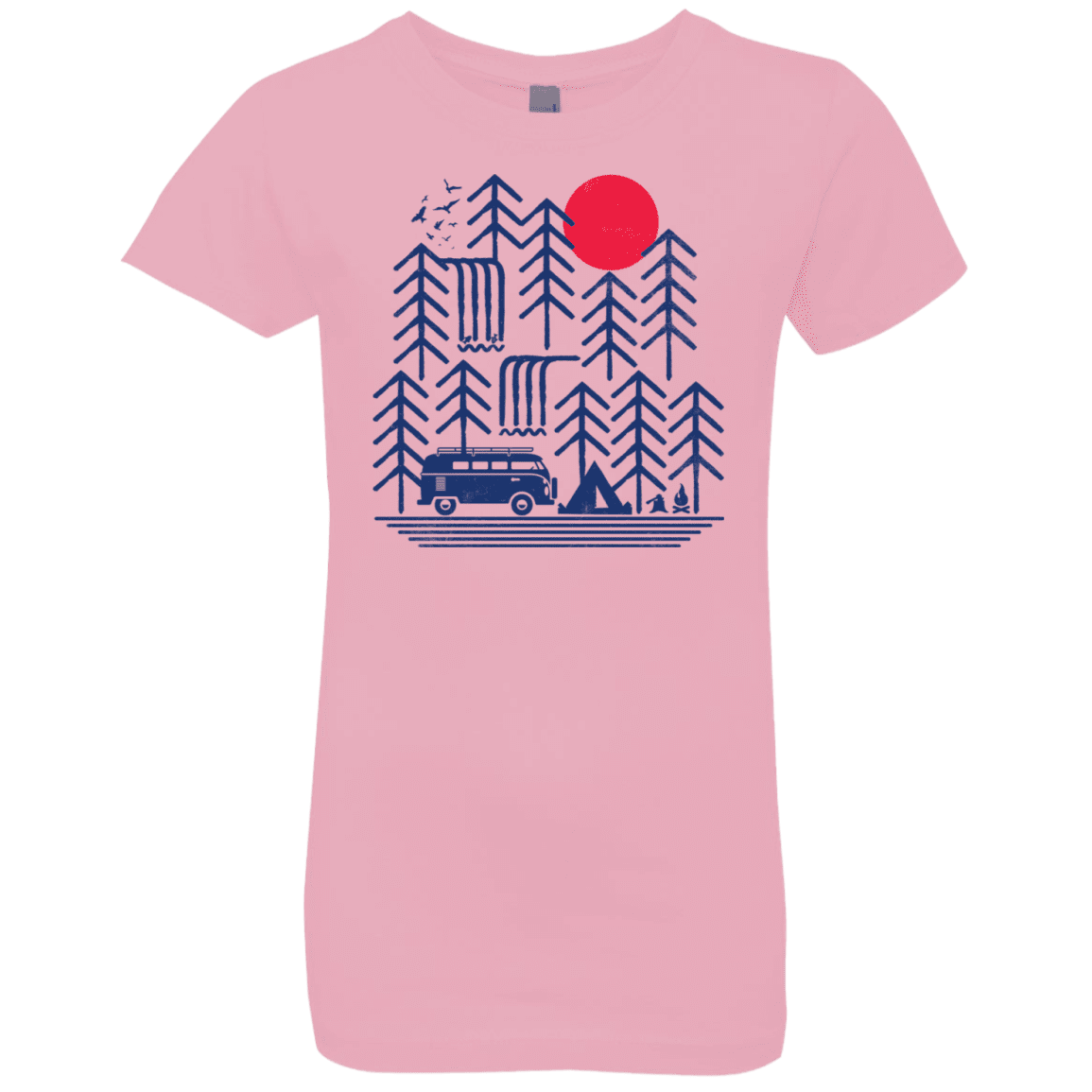 T-Shirts Light Pink / YXS Road Trip Days Girls Premium T-Shirt