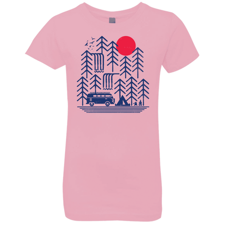 T-Shirts Light Pink / YXS Road Trip Days Girls Premium T-Shirt