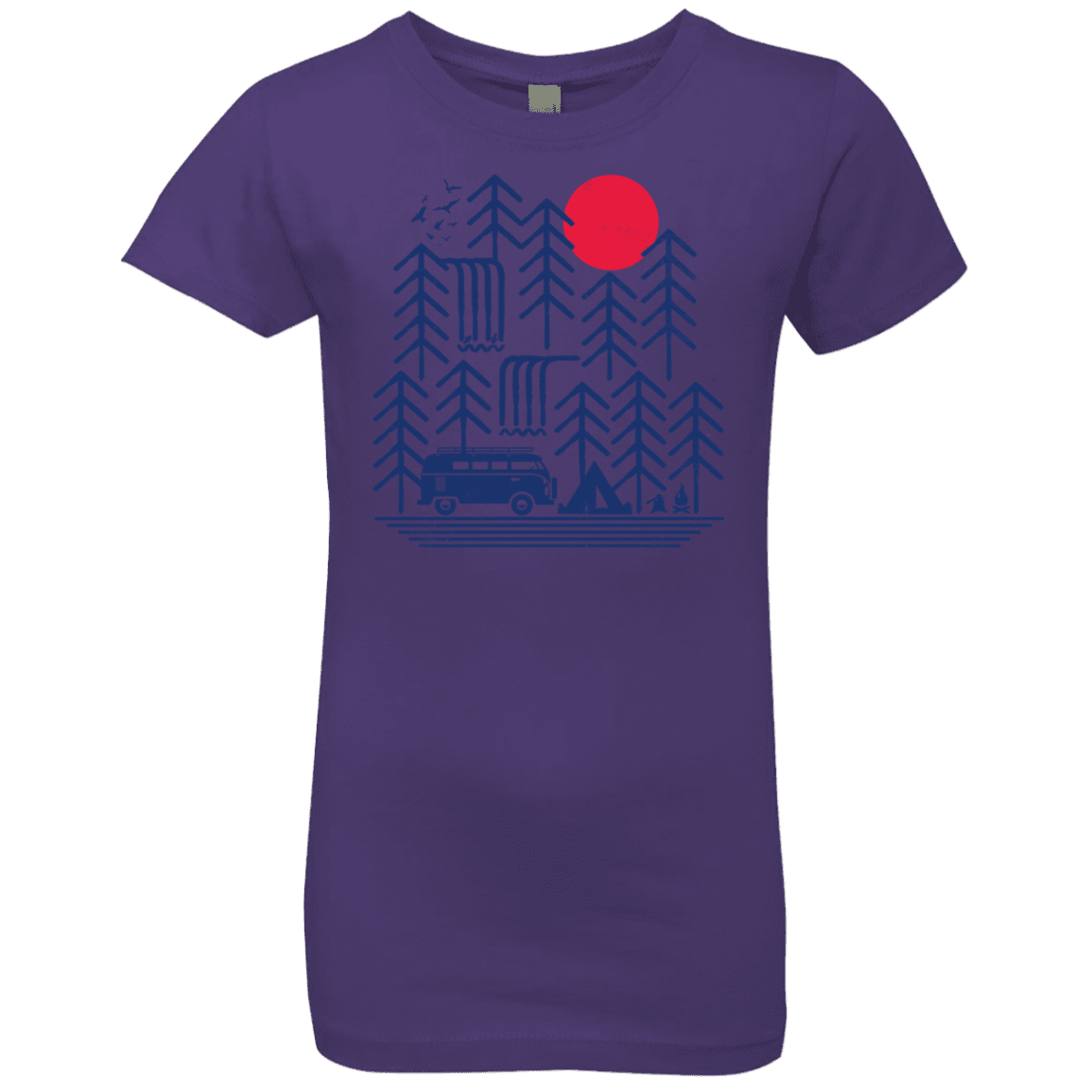 T-Shirts Purple Rush / YXS Road Trip Days Girls Premium T-Shirt