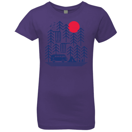 T-Shirts Purple Rush / YXS Road Trip Days Girls Premium T-Shirt