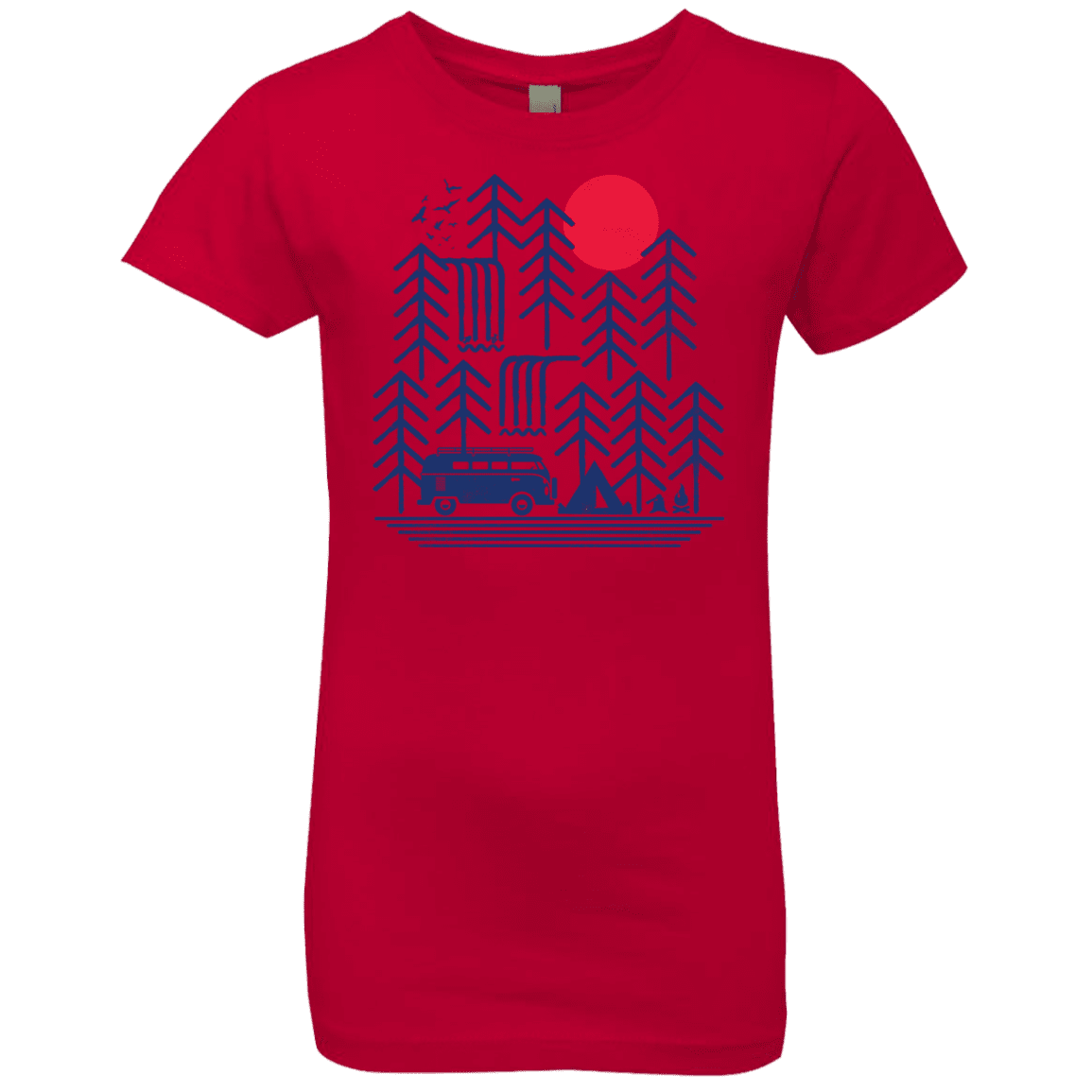 T-Shirts Red / YXS Road Trip Days Girls Premium T-Shirt