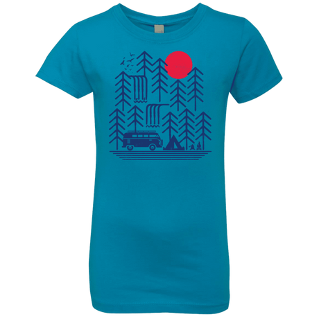 T-Shirts Turquoise / YXS Road Trip Days Girls Premium T-Shirt