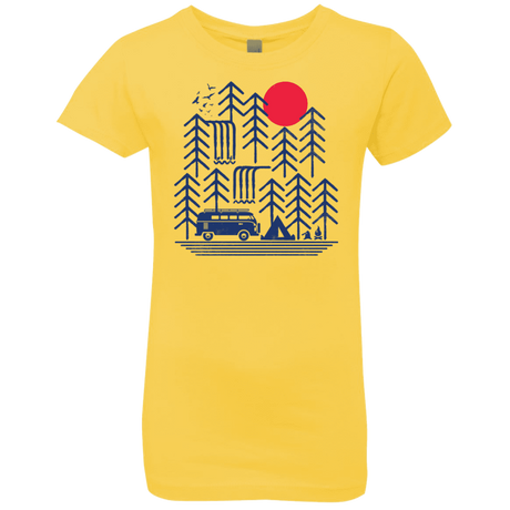 T-Shirts Vibrant Yellow / YXS Road Trip Days Girls Premium T-Shirt