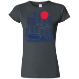 T-Shirts Charcoal / S Road Trip Days Junior Slimmer-Fit T-Shirt