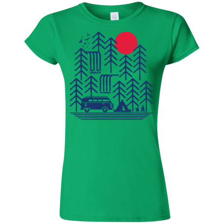 T-Shirts Irish Green / S Road Trip Days Junior Slimmer-Fit T-Shirt