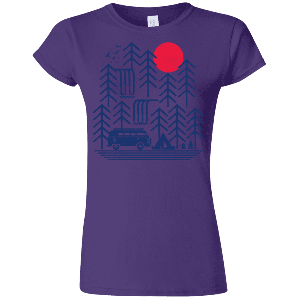 T-Shirts Purple / S Road Trip Days Junior Slimmer-Fit T-Shirt