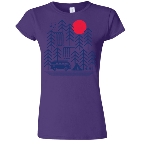 T-Shirts Purple / S Road Trip Days Junior Slimmer-Fit T-Shirt
