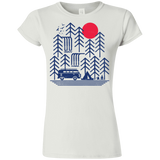 T-Shirts White / S Road Trip Days Junior Slimmer-Fit T-Shirt