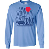 T-Shirts Carolina Blue / S Road Trip Days Men's Long Sleeve T-Shirt