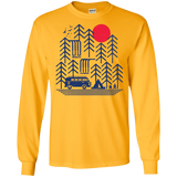 T-Shirts Gold / S Road Trip Days Men's Long Sleeve T-Shirt