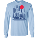 T-Shirts Light Blue / S Road Trip Days Men's Long Sleeve T-Shirt