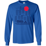 T-Shirts Royal / S Road Trip Days Men's Long Sleeve T-Shirt