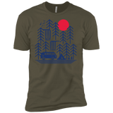 T-Shirts Military Green / X-Small Road Trip Days Men's Premium T-Shirt