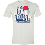 T-Shirts White / X-Small Road Trip Days Men's Semi-Fitted Softstyle