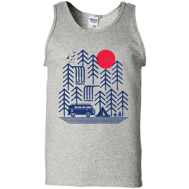 T-Shirts Ash / S Road Trip Days Men's Tank Top