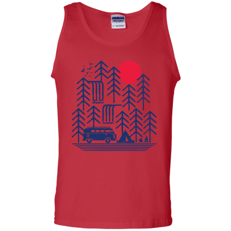 T-Shirts Red / S Road Trip Days Men's Tank Top
