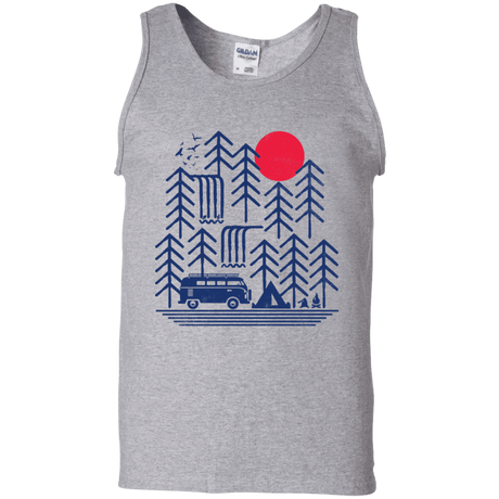 T-Shirts Sport Grey / S Road Trip Days Men's Tank Top
