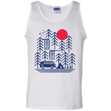 T-Shirts White / S Road Trip Days Men's Tank Top